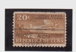 Stamps America - Cuba -  Correo aéreo