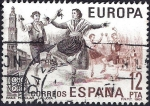 Sellos de Europa - Espaa -  2615 Europa- CEPT. Baile Popular, La Jota.