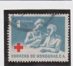 Stamps Honduras -  La Cruz Roja