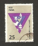 Stamps : Asia : India :  YMCA 1875