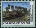 Stamps Bolivia -  Centenario de los ferrocarriles de Bolivia