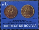 Sellos del Mundo : America : Bolivia : Monedas de Bolivia