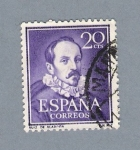 Stamps Spain -  Ruíz de Alarcón (repetido)