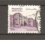 Stamps Pakistan -  Vistas./ Srevicio.