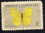 Stamps Dominican Republic -  Phoebis sannae