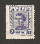 Stamps Uruguay -  general jose gervasio artigas