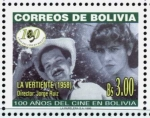 Sellos del Mundo : America : Bolivia : Cien años de Cine en Bolivia