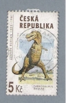 Stamps Czech Republic -  Tarbosaurus Bataar