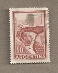 Stamps : America : Argentina :  Puente del Inca en Mendoza