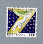 Sellos de Europa - Portugal -  Año Santo 1975