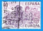 Sellos de Europa - Espa�a -  Europa CEPT ( Romeria del Rocio )