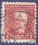 Stamps Czechoslovakia -  CHECOSLOVAQUIA Rojo 1