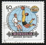 Stamps Mongolia -  Mundial de fútbol Chile 1962