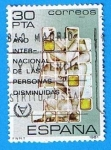 Stamps Spain -  Año internacional de las personas disminuidas