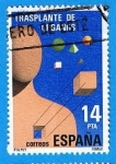 Stamps Spain -  Tramplante de Organos