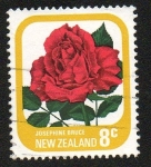Sellos de Oceania - Nueva Zelanda -  Rosa