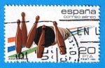 Stamps Spain -  Deportes ( bolos )