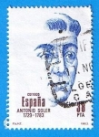 Stamps Spain -  Antonio Soler