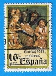 Stamps Spain -  Navidad 1983 (La Natividad )