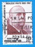 Stamps Spain -  centenario del nacimiento de Indalesio prieto