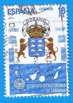 Stamps Spain -  estatutos de Autonomia ( canarias )