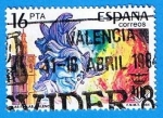 Stamps Spain -  Las Fallas ( Valencia )