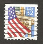 Stamps United States -  bandera