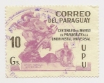 Stamps Paraguay -  Centenario del ingreso de Paraguay a la Unión Postal Universal