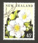 Stamps New Zealand -  flor, grand finale