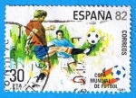 Stamps Spain -  Copa mundial de futbol. ESPAÑA´82