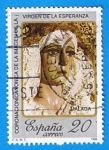 Stamps Spain -  Coronacion canoniga de la imagen de la Virjen de la Esperanza ( Malaga 9