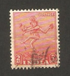 Stamps : Asia : India :  11 - nataraja, el señor de la danza