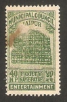 Stamps : Asia : India :  jaipur, la ciudad rosa, el palacio de los vientos