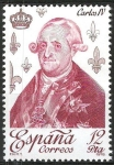 Stamps Spain -  2500 Reyes de España. Casa Borbón. Carlos IV.