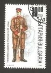 Stamps Bulgaria -  uniforme de soldado en la guerra de los balcanes 