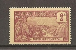 Stamps Guadeloupe -  Vistas.