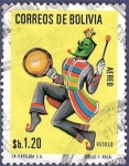 Stamps : America : Bolivia :  BOLIVIA Kusillo 1.20 aéreo
