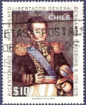 Stamps : America : Chile :  CHILE Libertador O