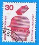 Stamps Germany -  Acidentes de trabajo