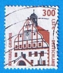 Stamps Germany -  Rathaus Grimma