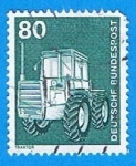 Stamps Germany -  Tractor