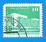 Stamps Germany -  Palacio de la Republica ( Berlin )