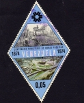 Stamps : America : Venezuela :  centenario del Minis. Obras Publicas