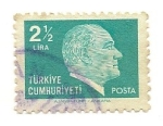 Sellos de Asia - Turqua -  Definitives (Kemal Ataturk)