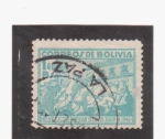 Sellos del Mundo : America : Bolivia : Revolución popular del 21 de julio de 1946