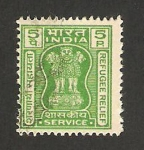 Stamps India -  columna de asoka