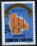 Sellos de America - Bolivia -  Homenaje a la asociacion Boliviana de Radiodifusion 