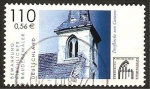 Stamps Germany -  campanario de la iglesia de canzow