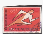 Stamps Venezuela -  XIX juegos olimpicos