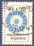 Stamps : America : Argentina :  ARG Escarapela 290